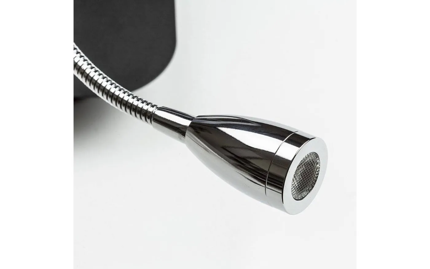 Perth Sänglampa Svart/Krom