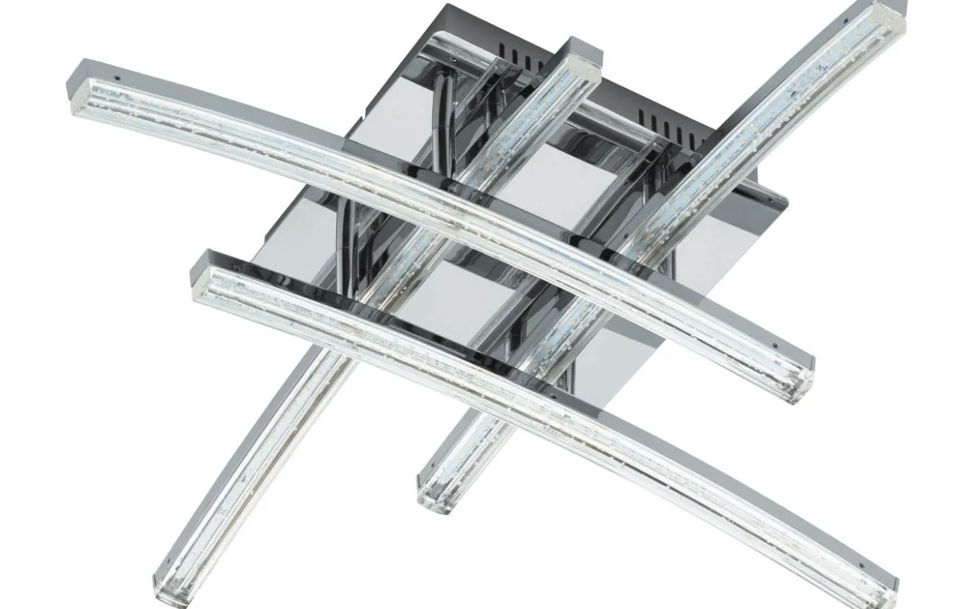 Pertini Plafond 45cm LED 3000K 17,2W Krom