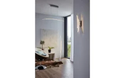 Pertini Plafond 33cm LED 3000K 6,6W Krom