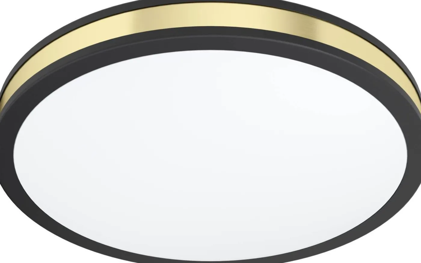 Pescaito Plafond 38cm LED 3000K 19,5W Svart/Guld