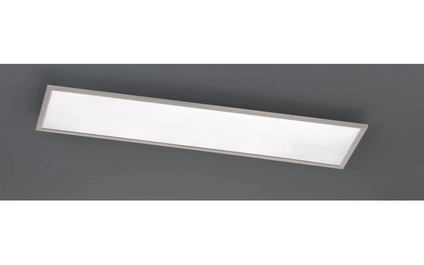 Phoenix Plafond LED 120x30cm borstad stål