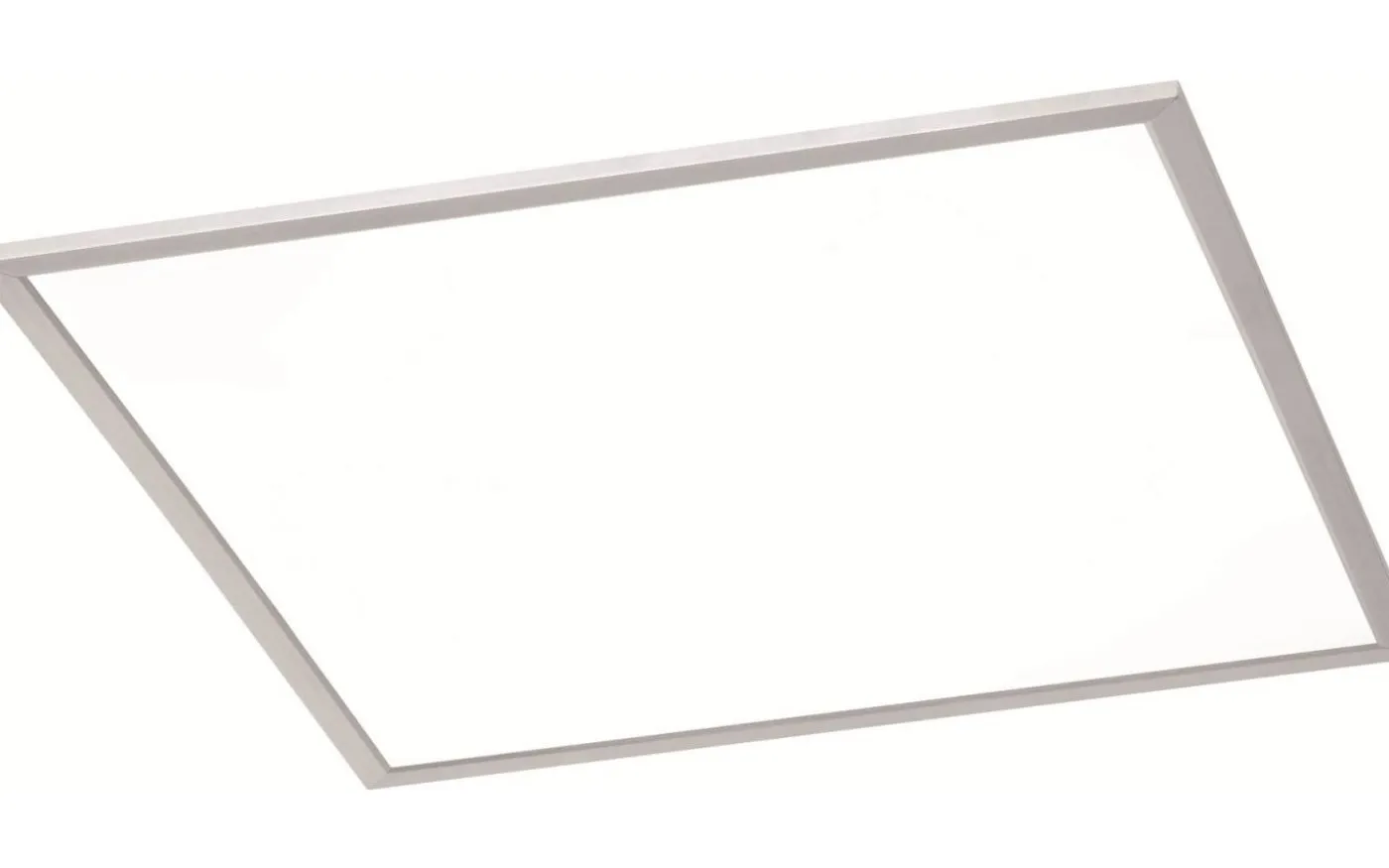 Phoenix Plafond LED 62x62cm borstat stål