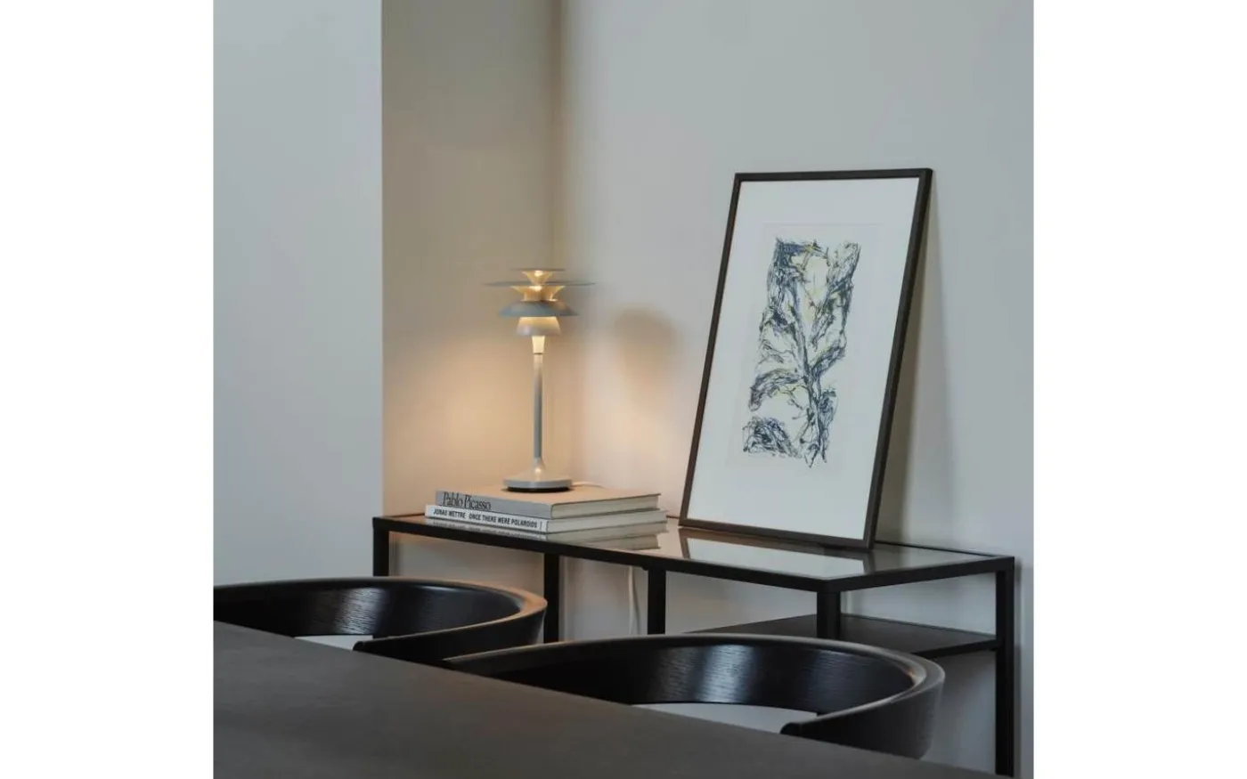 Picasso Bordslampa 35cm Isblå