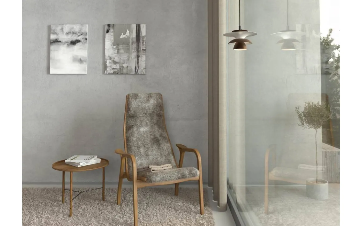 Picasso Pendelarmatur Ø18cm Oxid