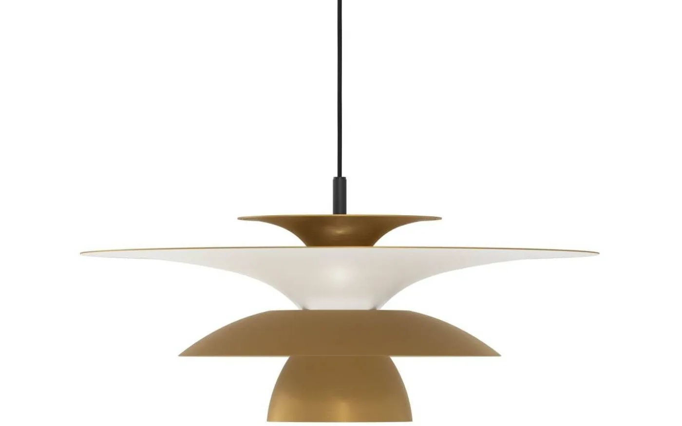 Picasso Taklampa 50cm Antikmässing