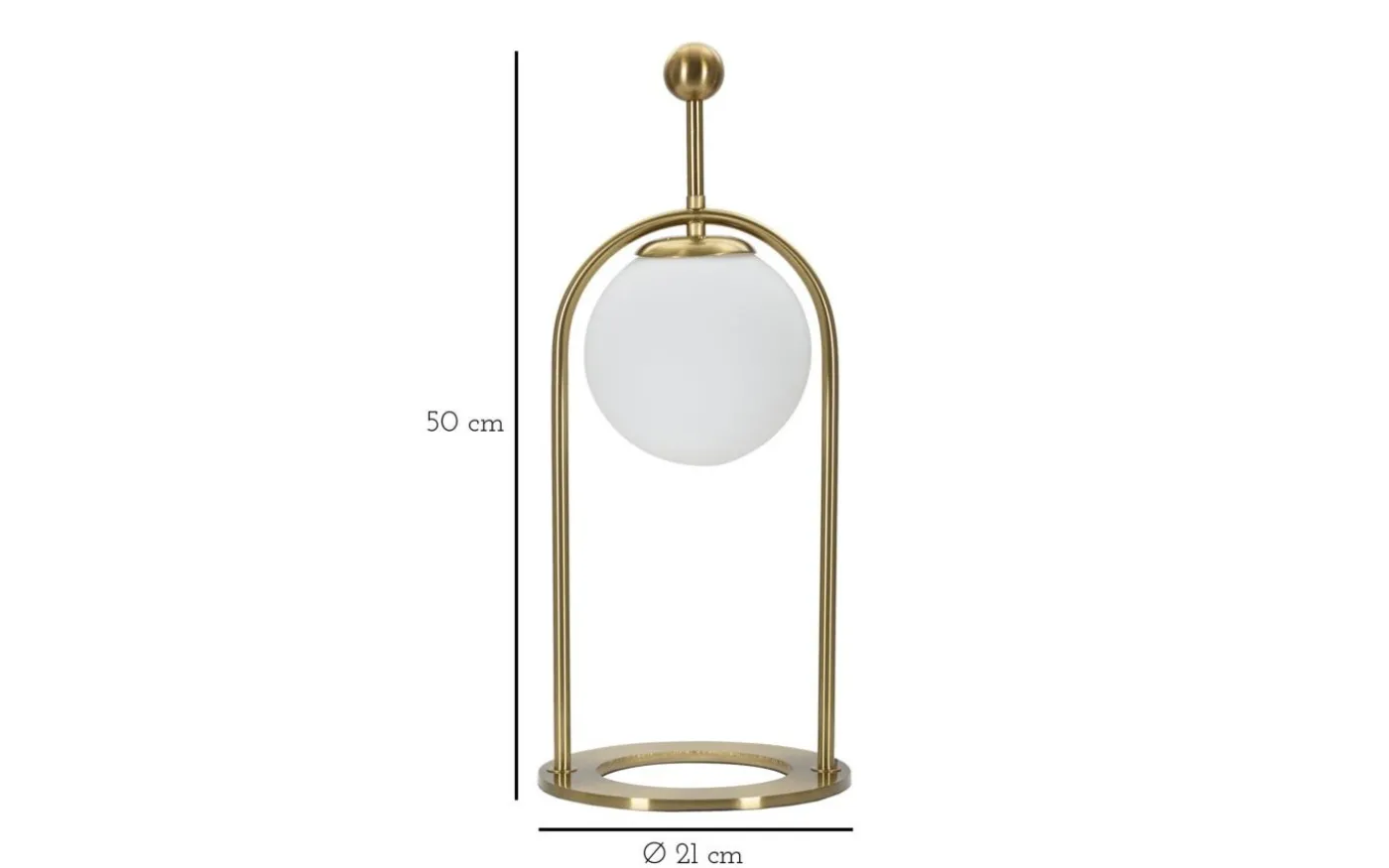 Piccolo Bordslampa 50cm Guld