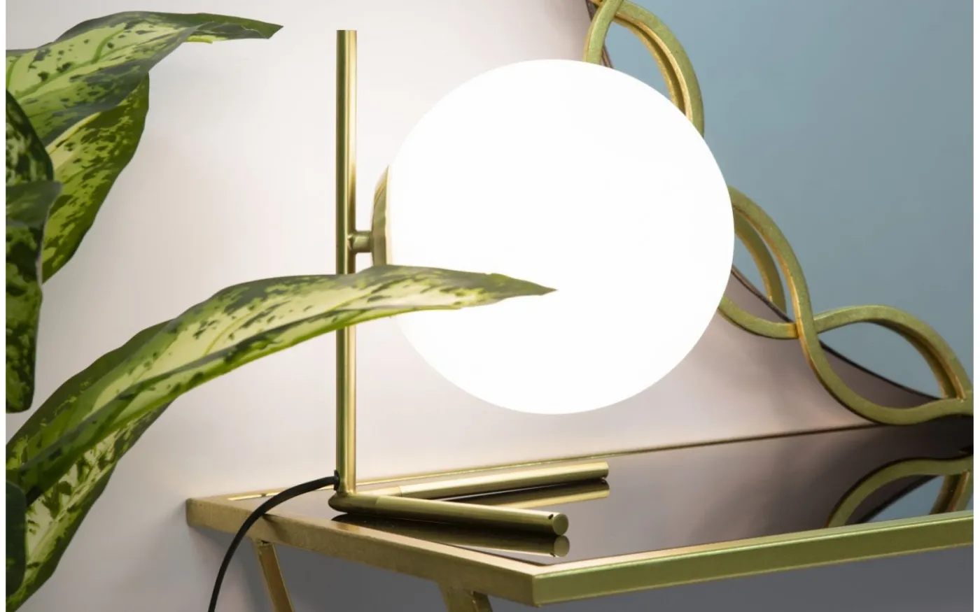 Piccolo Bordslampa 27cm Guld