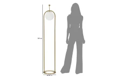 Piccolo Golvlampa 168cm Guld