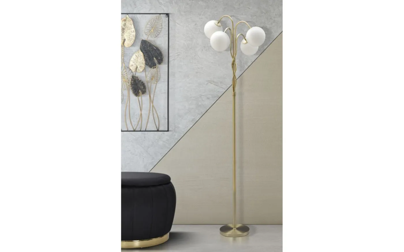 Piccolo Golvlampa 176cm Guld