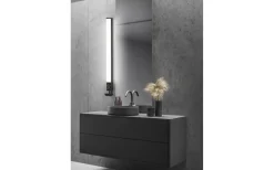 Piera H2O Vägglampa LED 80cm mattsvart IP44