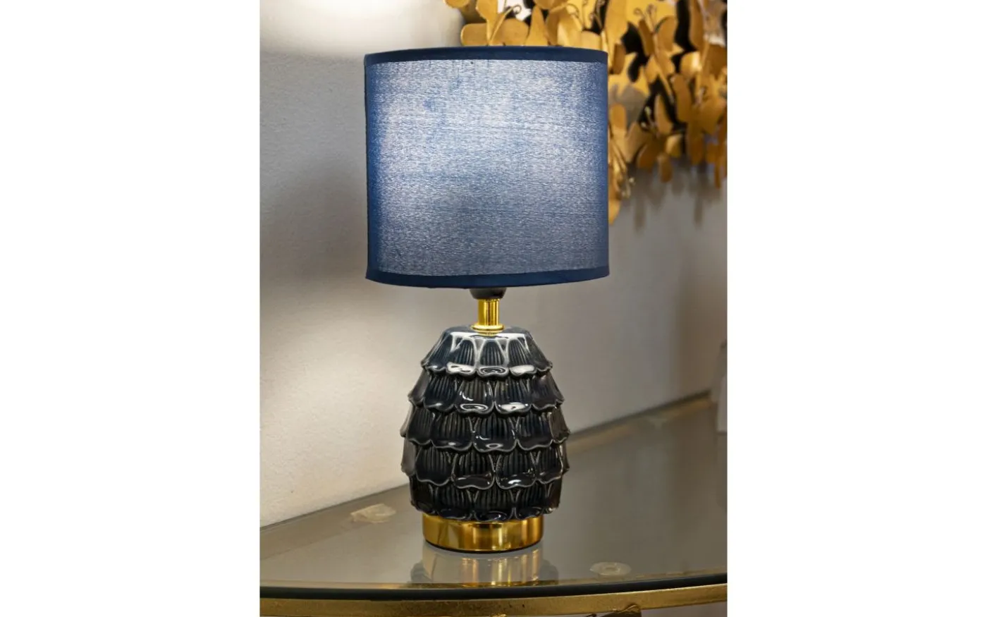 Pigny Bordslampa 30,5cm Blå