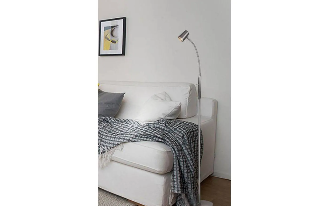 Pilot Golvlampa 135cm Stål