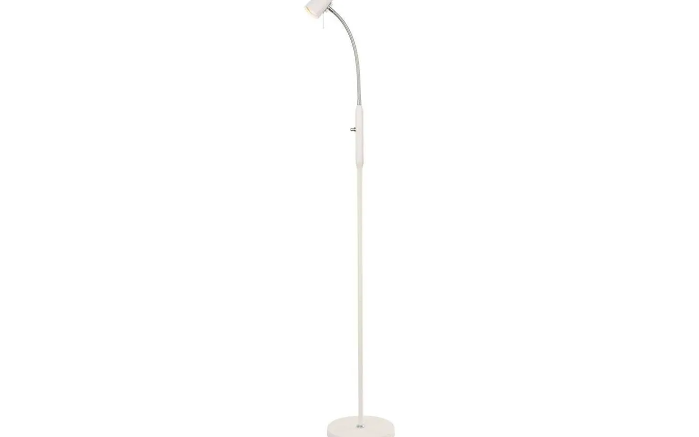 Pilot Golvlampa 135cm Vit/Krom