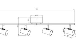 Pilot Takspotlight 75cm 4L Antik