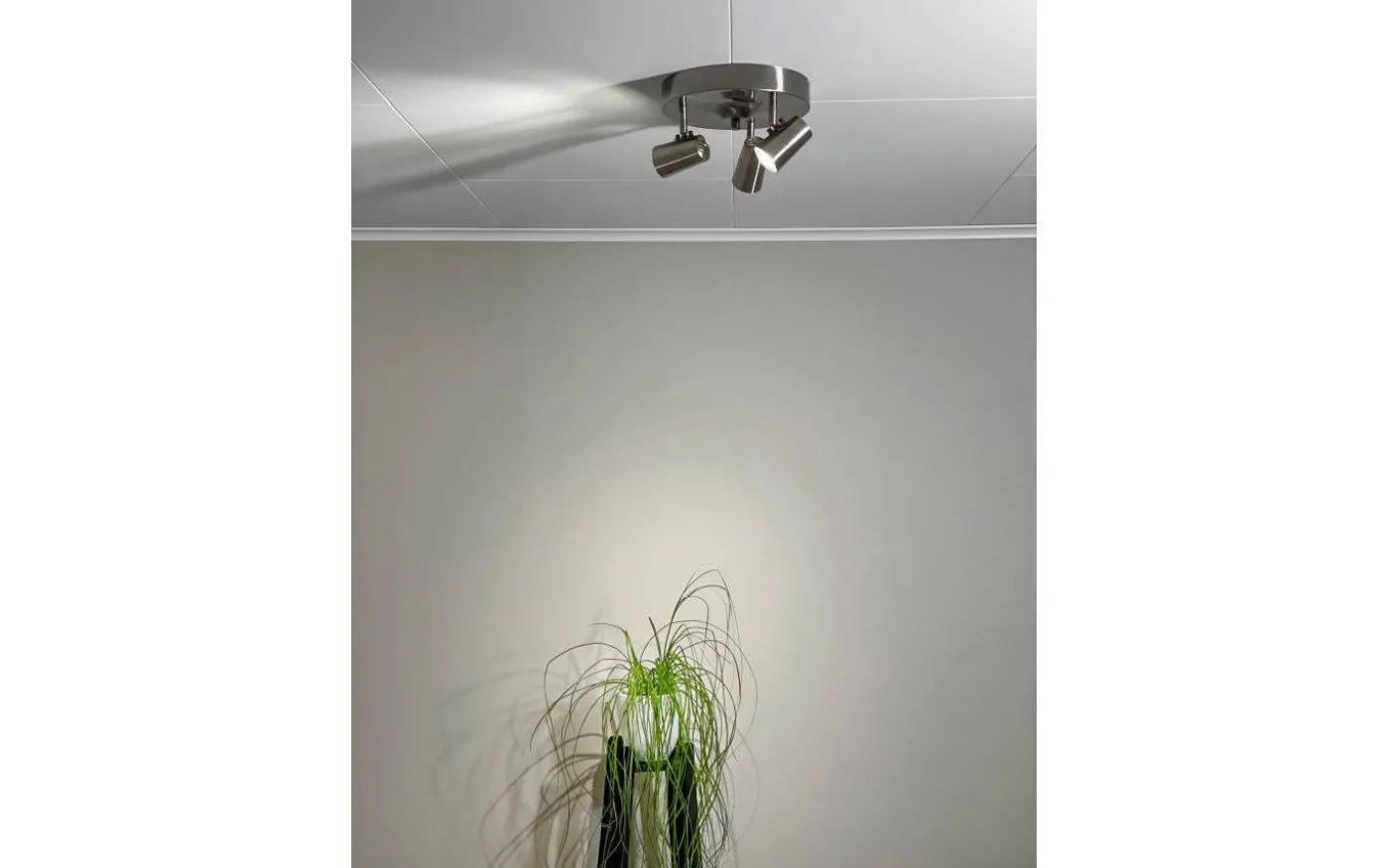 Pilot Takspotlight 25cm 3L Stål