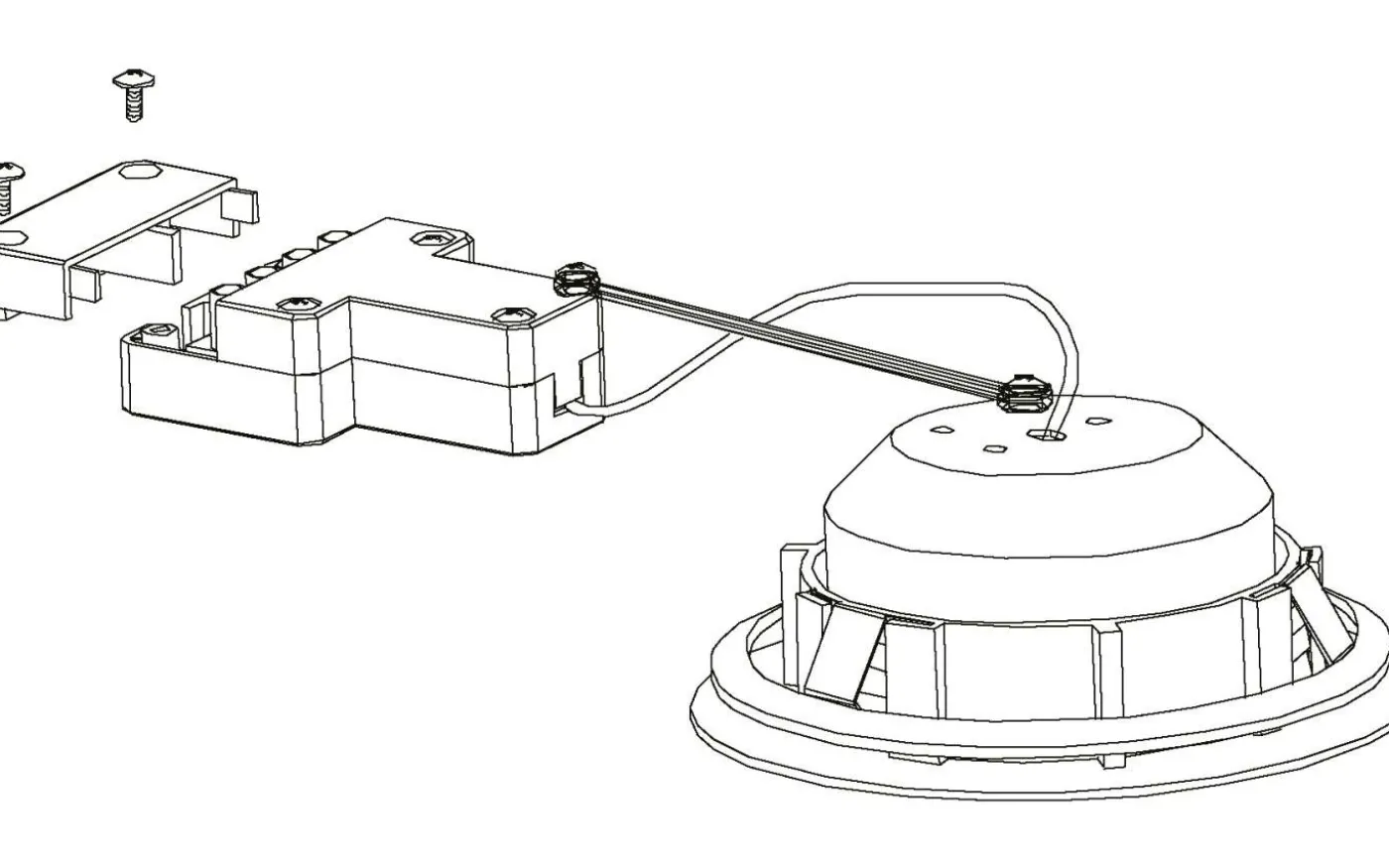 Pineda Spotlight LED 3000K 4,9W Vit IP44