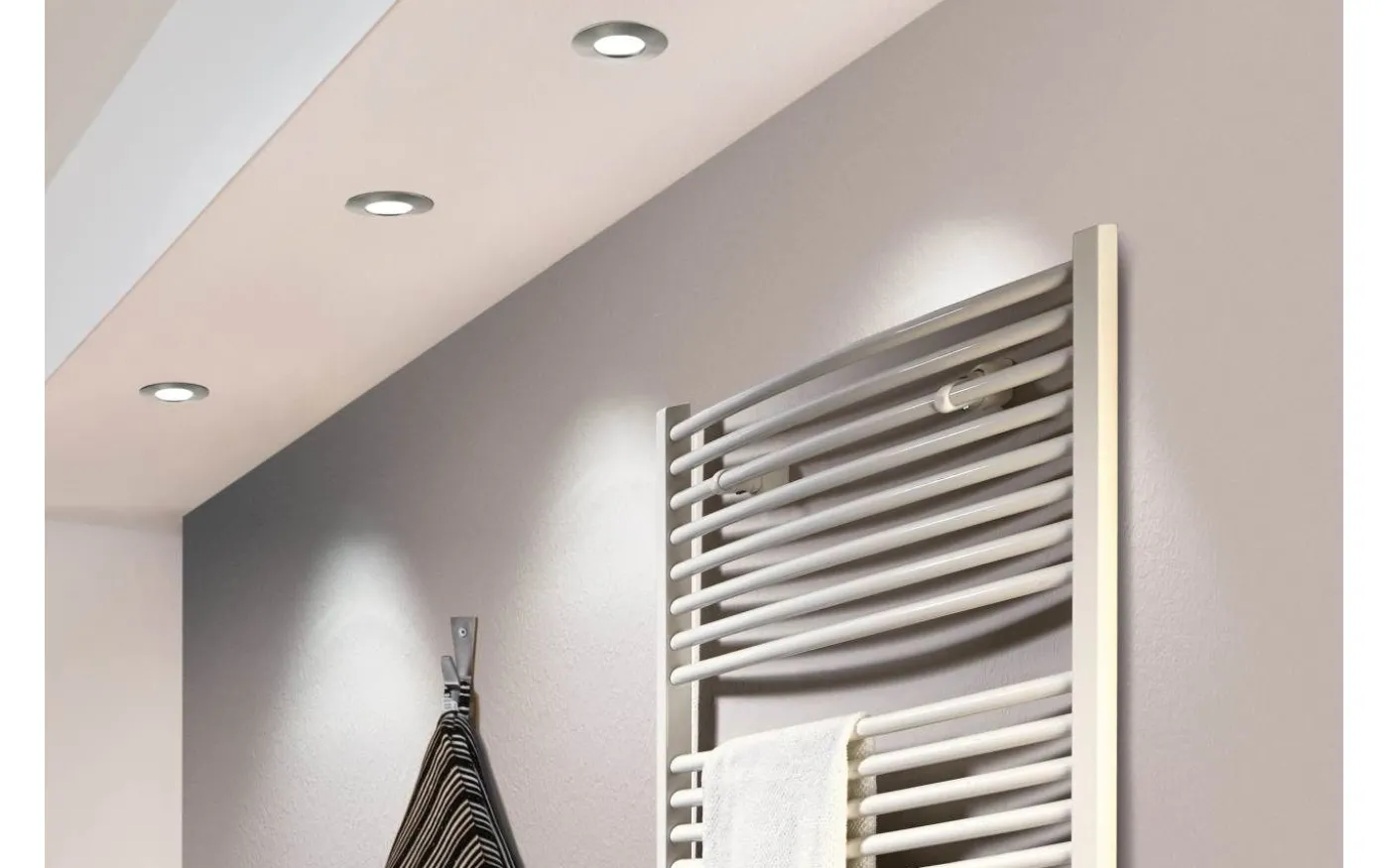 Pineda Spotlight LED 3000K 4,9W Nickel IP44