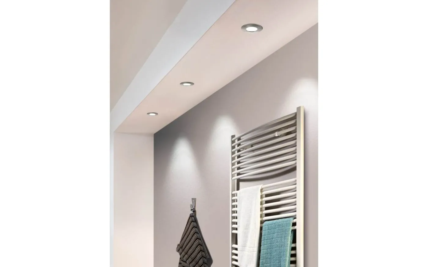 Pineda Spotlight LED 3000K 4,9W Nickel IP44