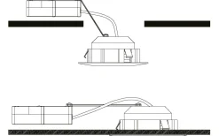 Pineda Spotlight LED 3000K 4,9W Krom