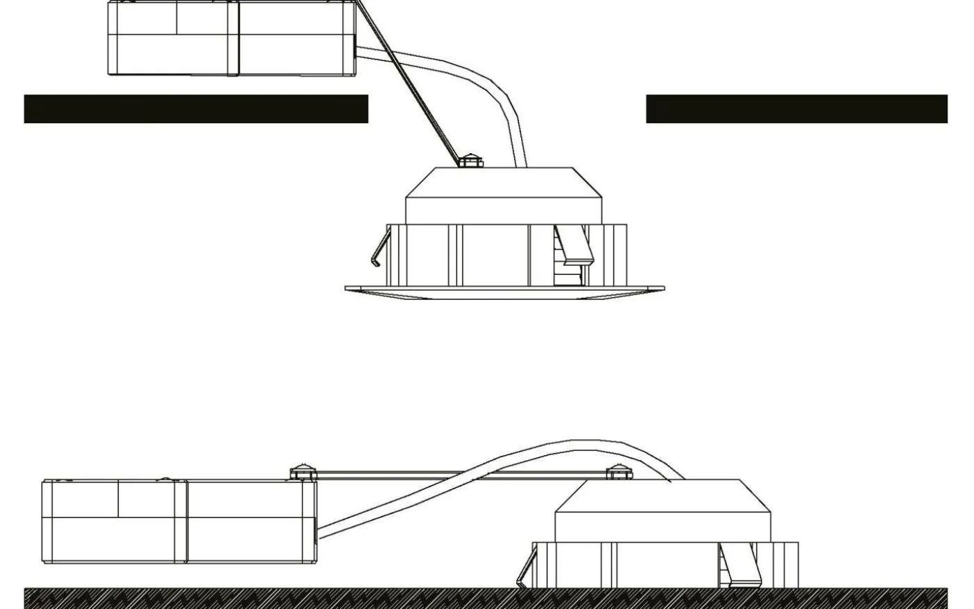 Pineda Spotlight LED 3000K 4,9W Nickel