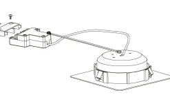 Pineda Spotlight LED 3000K 4,9W Nickel