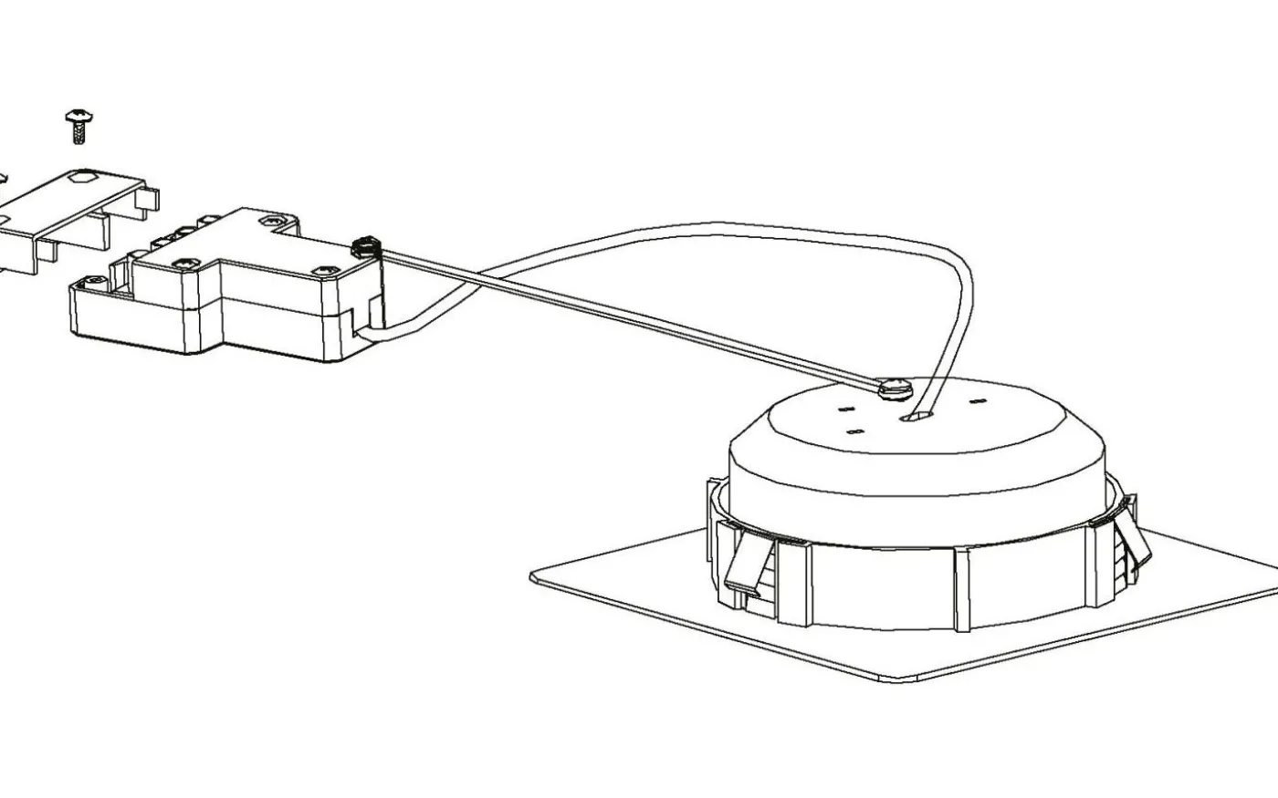 Pineda Spotlight LED 3000K 4,9W Nickel