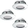 Pineda Spotlight 3-Pack LED 3000K 3x4,9W Krom IP44