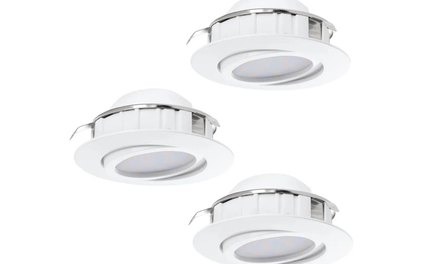 Pineda Spotlight 3-Pack LED 3000K 3x5,5W Vit
