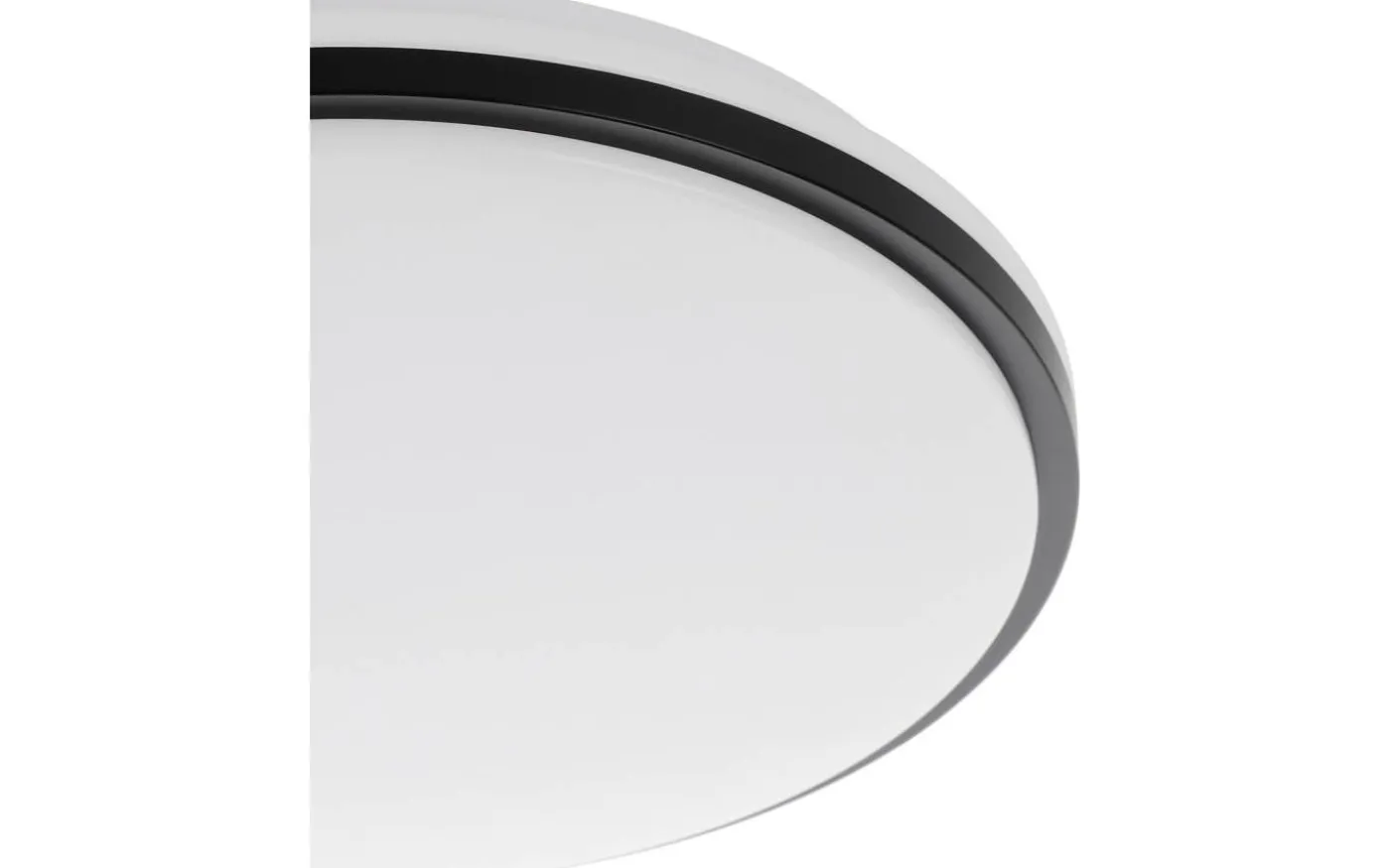 Pinetto Plafond 34cm LED 4000K 15,6W Vit/Svart IP44