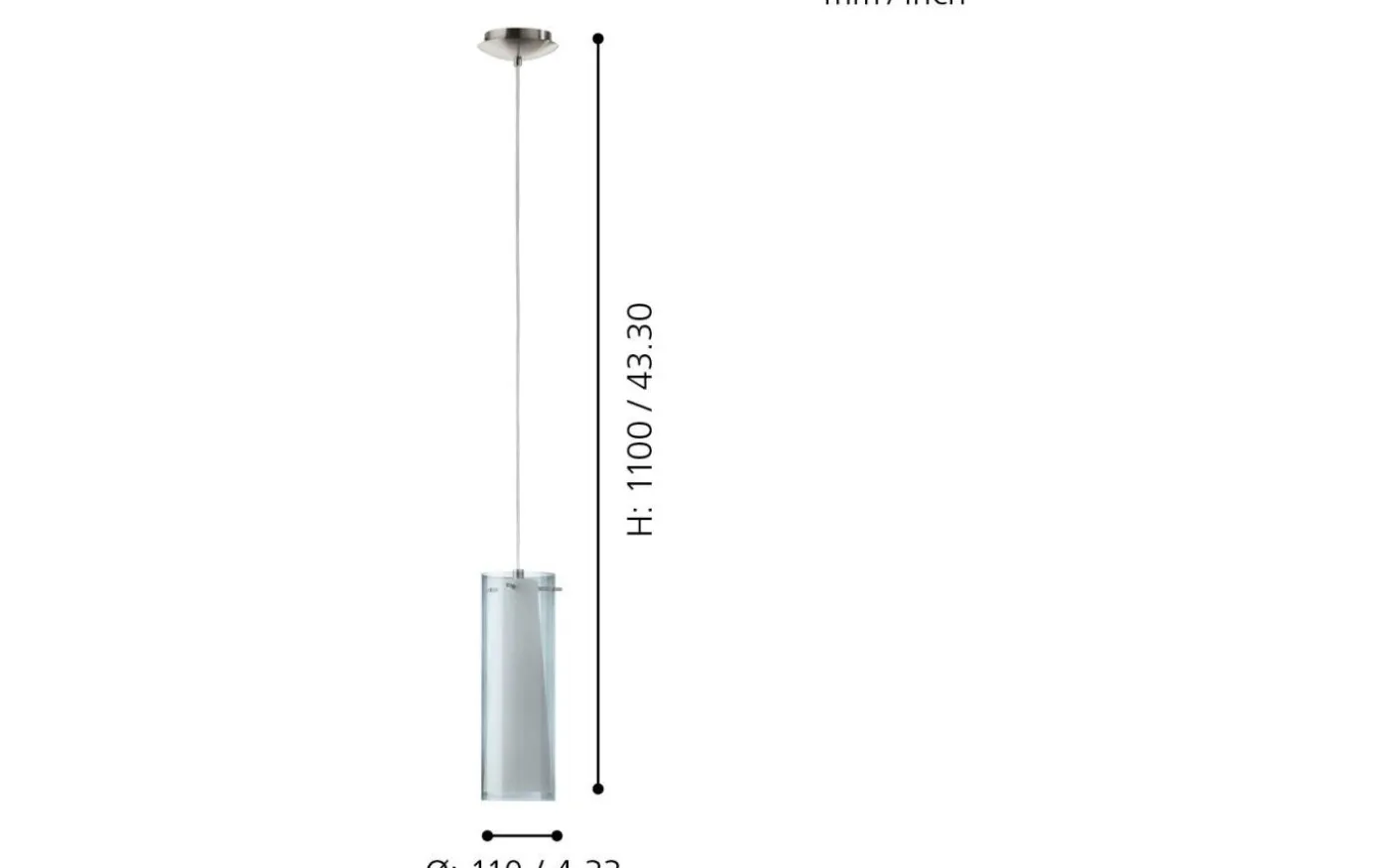 Pinto Fönsterlampa 11cm Smoke