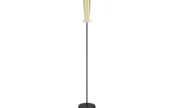 Pinto Golvlampa 147cm Svart/Guld