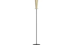 Pinto Golvlampa 147cm Svart/Guld
