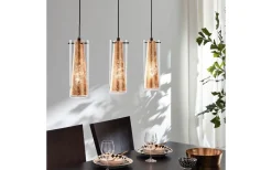 Pinto Taklampa 73cm Bladguld