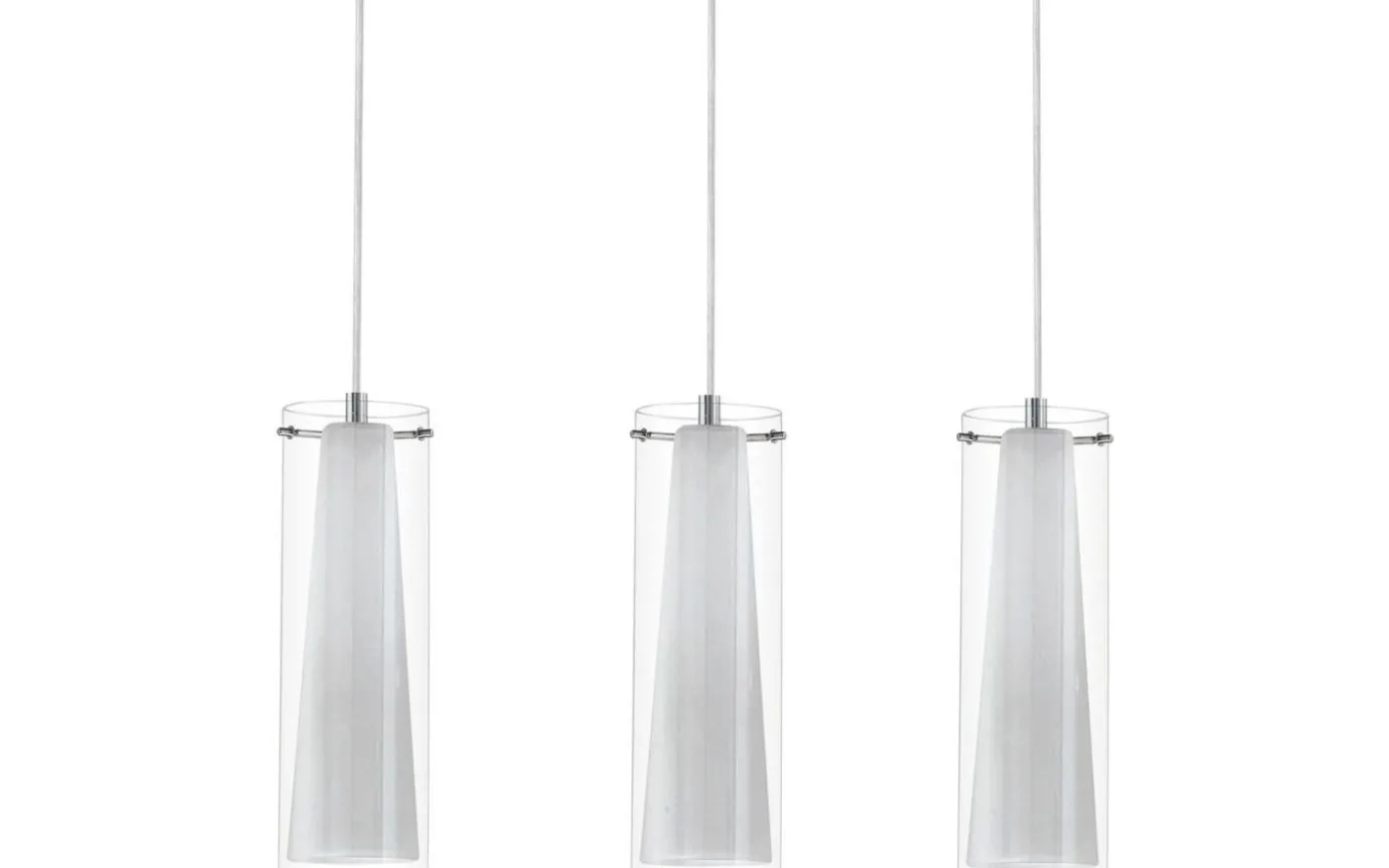 Pinto Taklampa 73cm Vit