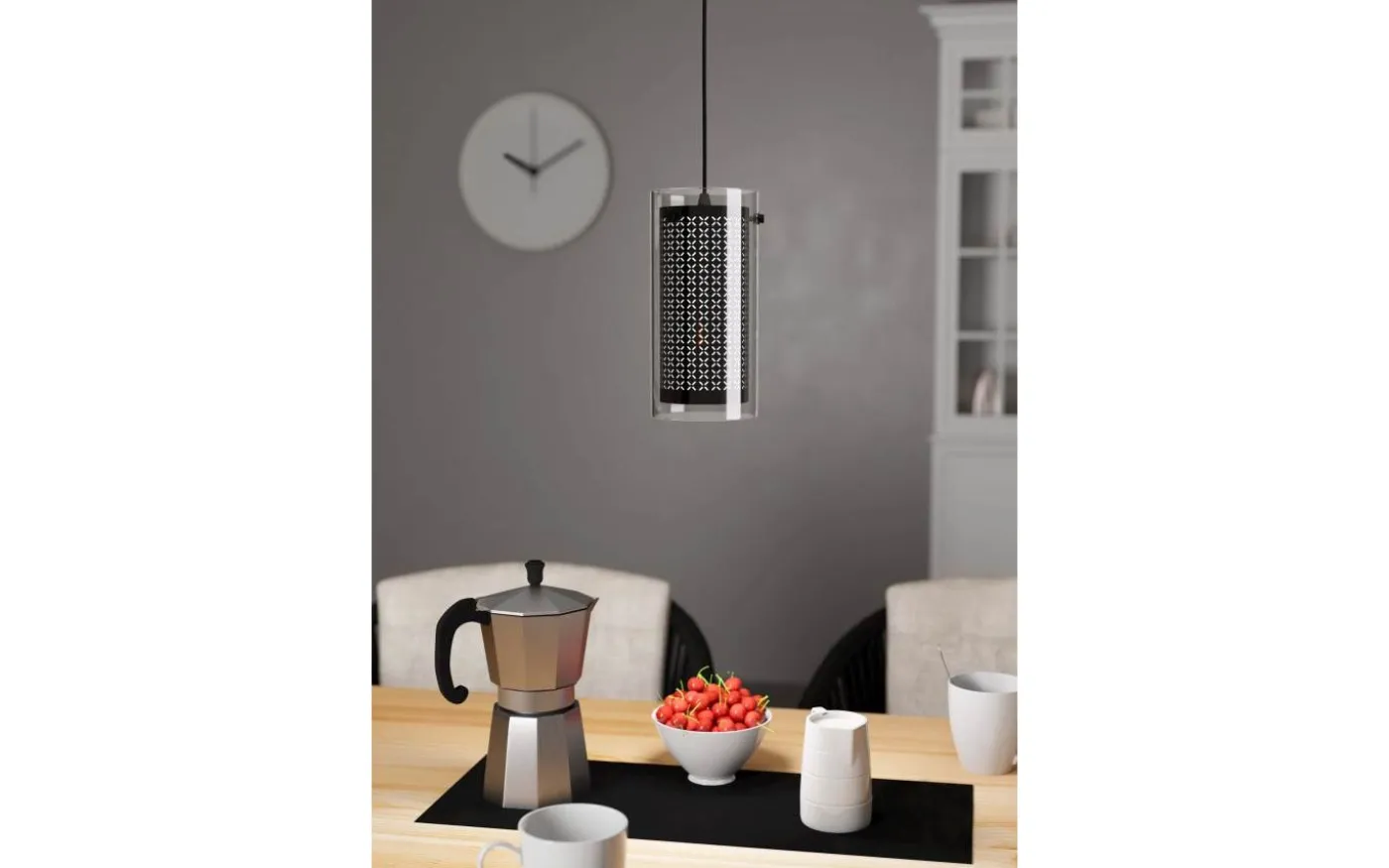 Pinto Textil 1 Fönsterlampa 12cm Svart