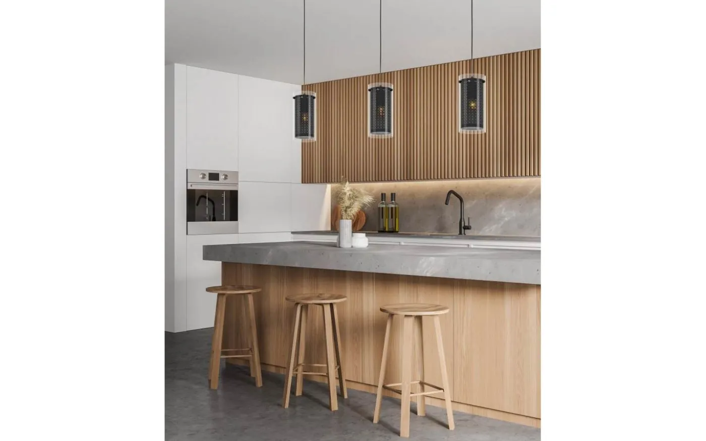 Pinto Textil 1 Fönsterlampa 12cm Svart