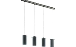 Pinto Textil Taklampa 95cm Grå