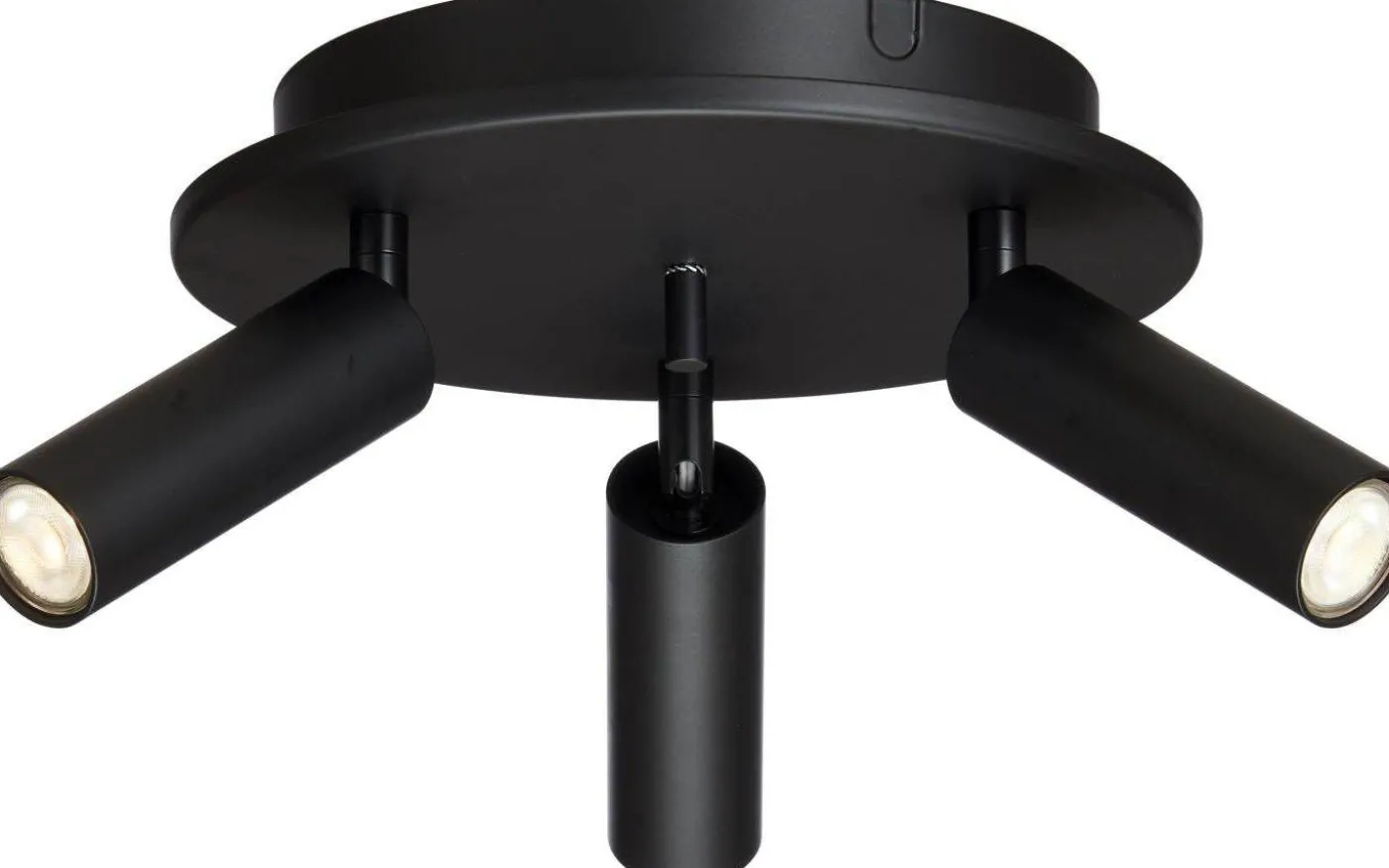 Pipeline Takspotlight Ø20cm 3L Mattsvart