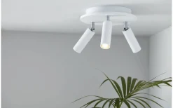 Pipeline Takspotlight Ø20cm 3L Mattvit