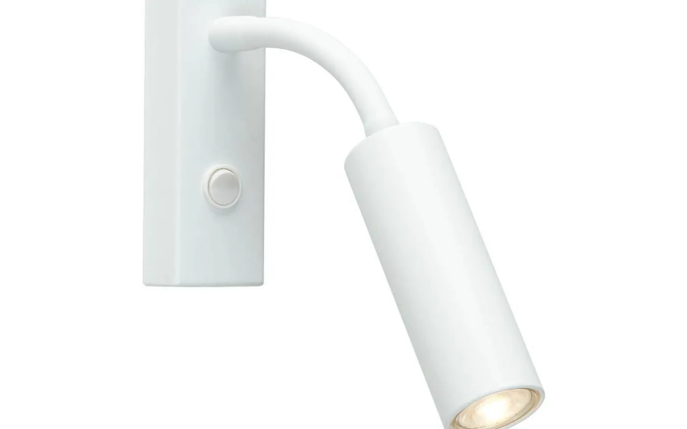 Pipeline Vägglampa Flexarm Mattvit