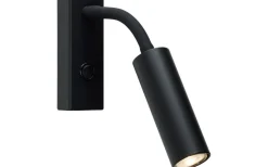 Pipeline Vägglampa Flexarm Mattsvart