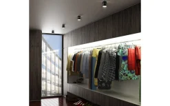 Pixie Takspotlight Svart/Krom GX53