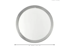 Planet Plafond 29cm Nickel