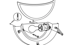 Planet Vägglampa Nickel