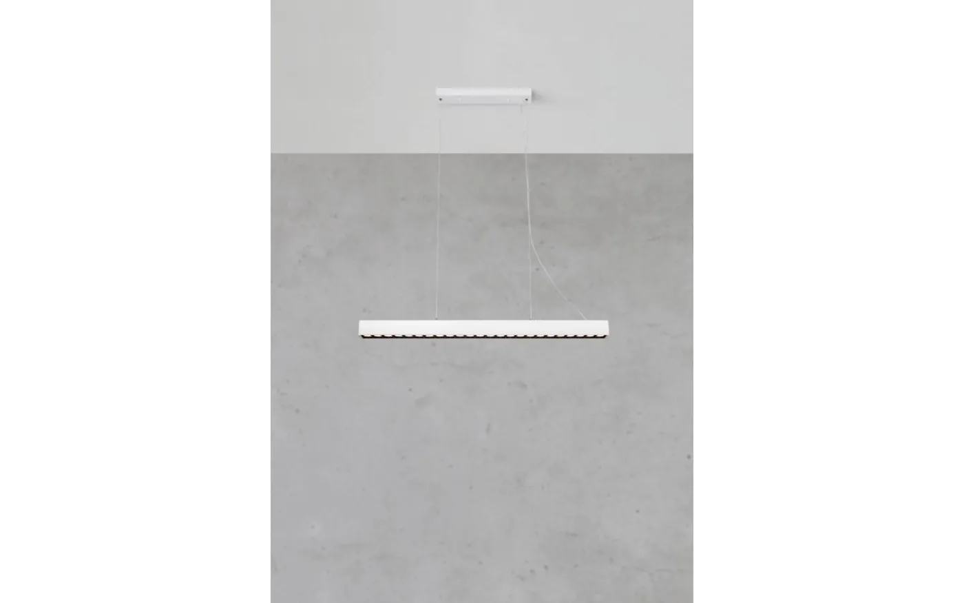 Plano Taklampa 95cm 3-steg DIM Vit