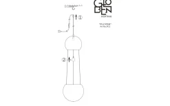 Planter Mini Fönsterlampa 18cm E14 Mässing