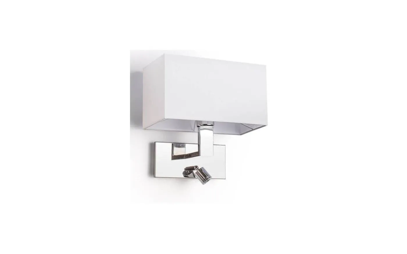 Plaza Vägglampa Med LED Spotlight