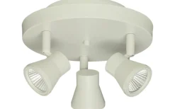 Pluto Takspotlight 20cm LED 3x5W 3000K Vit