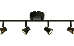 Pluto Takspotlight 60cm LED 4x5W 3000K Svart