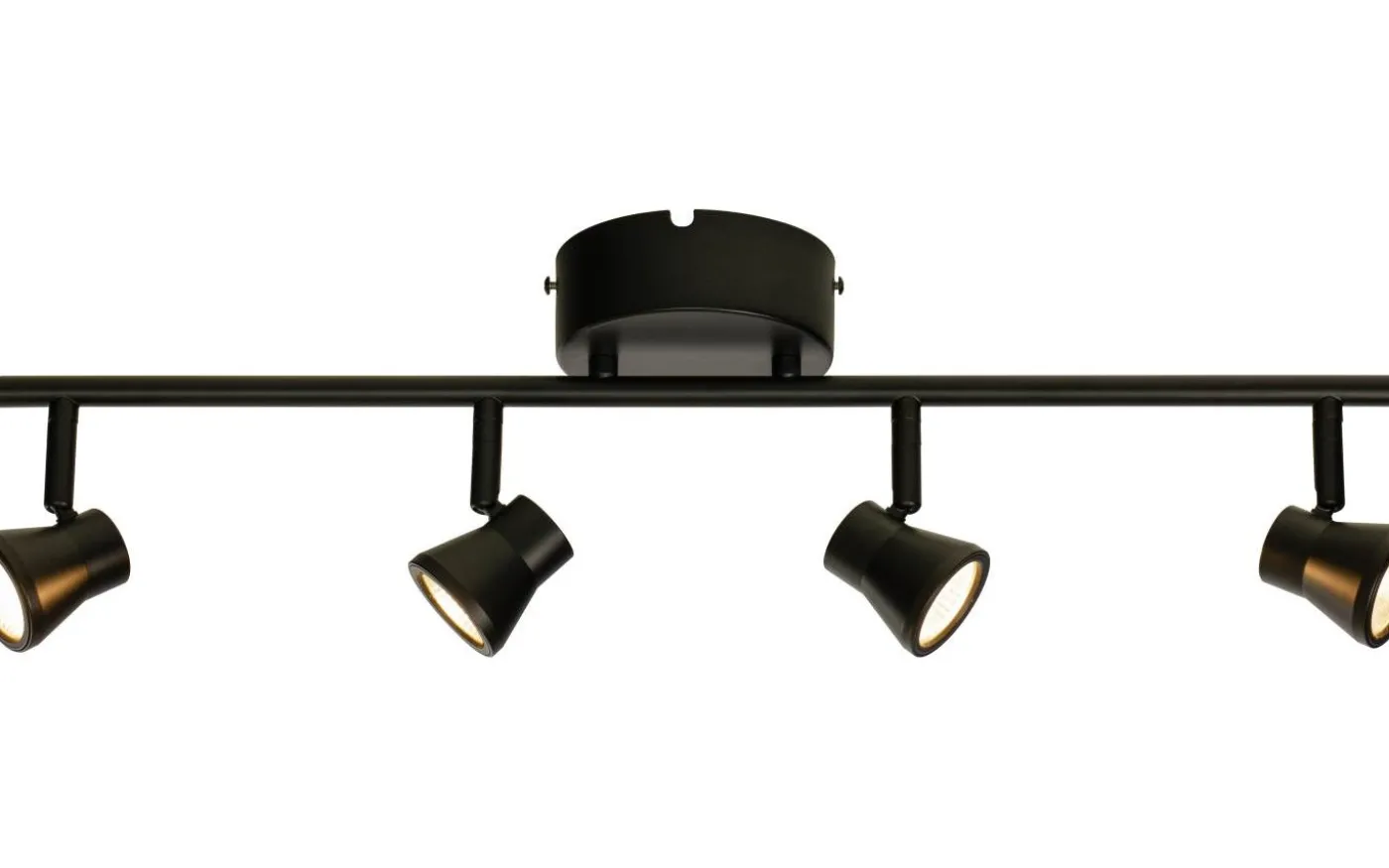 Pluto Takspotlight 60cm LED 4x5W 3000K Svart